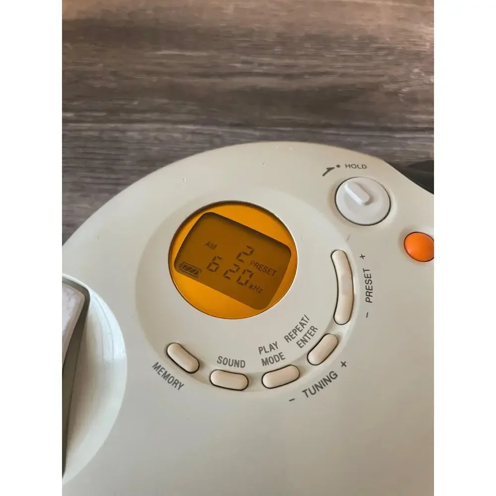 Sony Walkman D-FS601 S2 Portable CD Player FM AM OEM Headphones Carrying Case